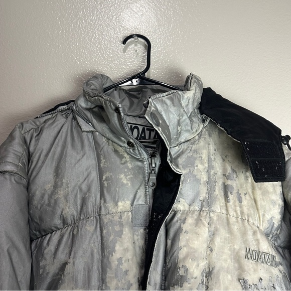 Noatak High Performance Outerwear Geuine Down Jacket Size XL Distressed - Picture 5 of 16
